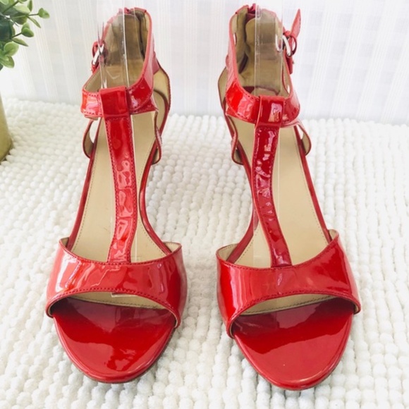 via spiga red sandals